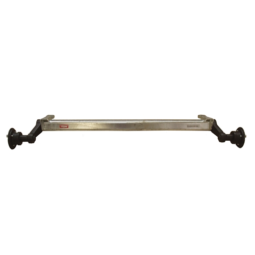 Komplett obromsad axel 1000kg