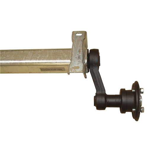 Komplett obromsad axel 1000kg
