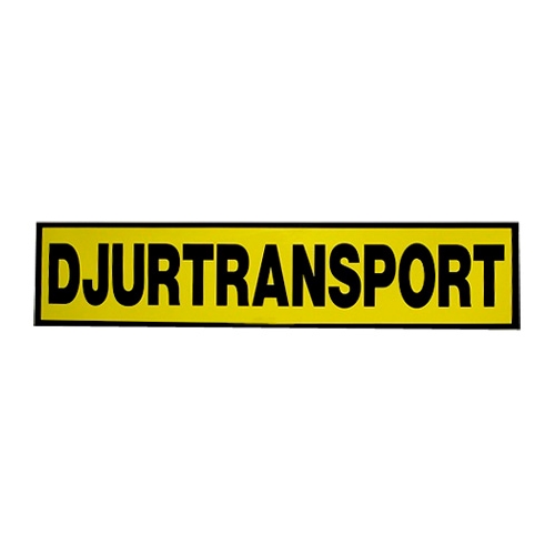 Dekal "Djurtransport" (900x200 mm), reservdelar & tillbehör till släpvagn, RINAB