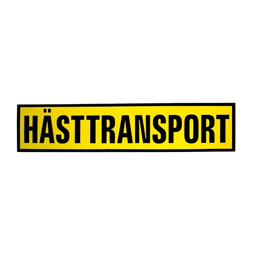 Dekal "Hästtransport" (900x200 mm) , reservdelar & tillbehör släpvagn, RINAB