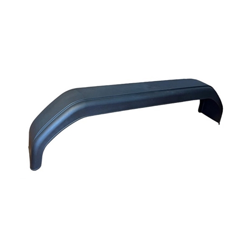 Skärm plast, boggie/tandem, B=220 mm (hö/vä), spännvidd 1550mm
