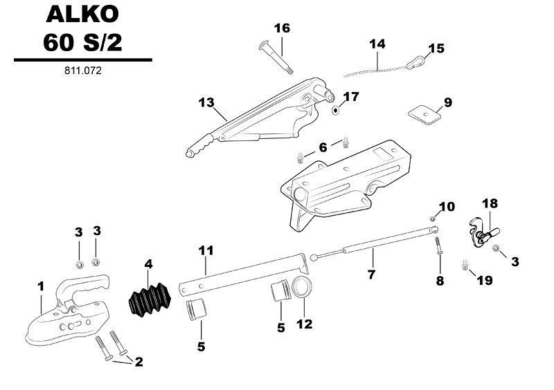 ALKO 60 S/2 sprängskiss.